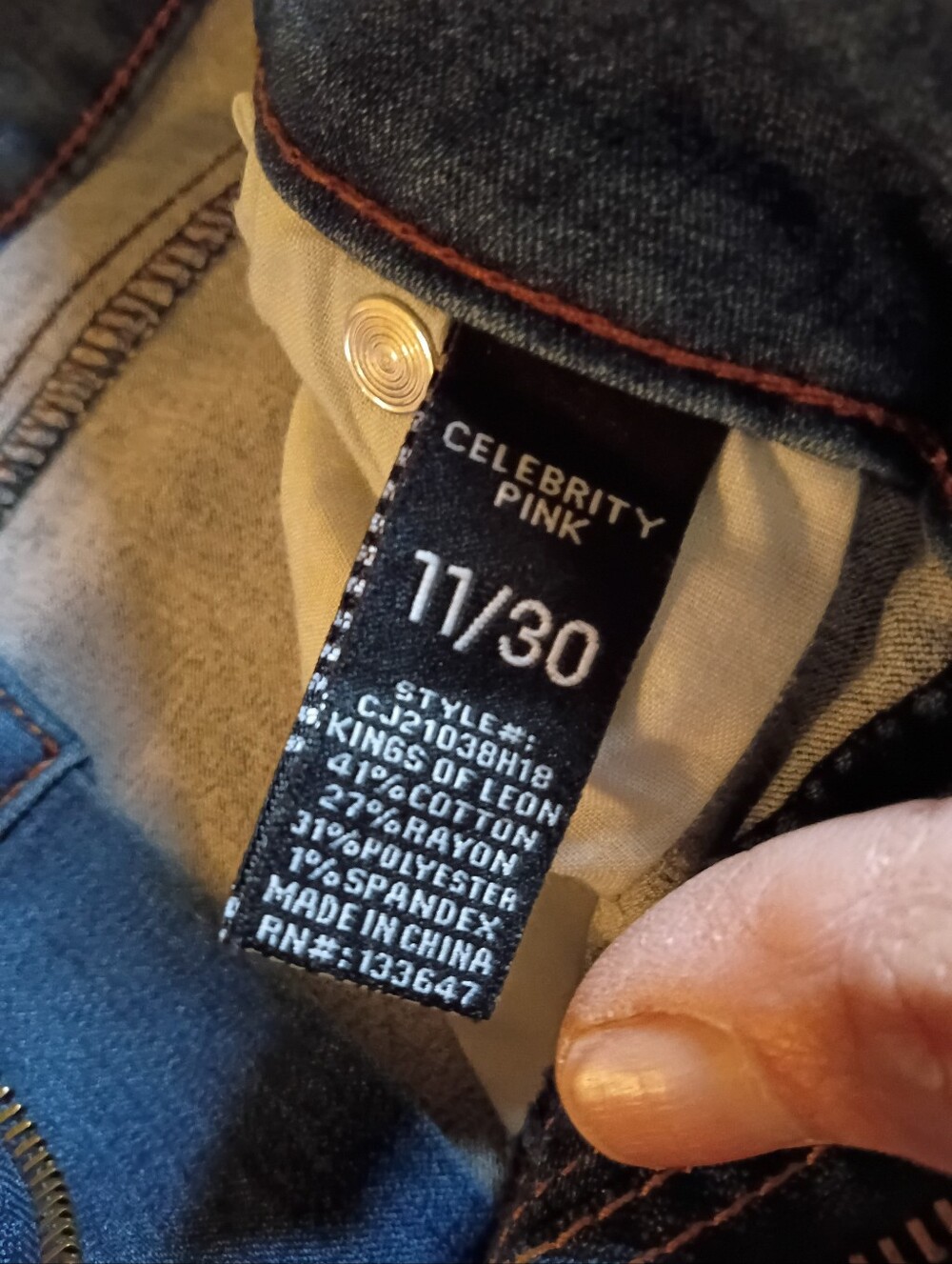 Celebrity Pink Skinny Jeans - Picture 3 of 4